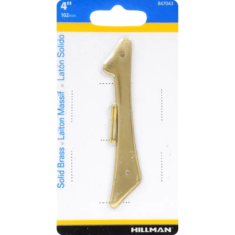 4 In. Gold Brass Nail-on Number 1 1 Pc