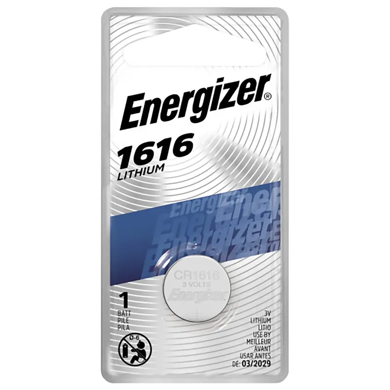 Lithium 1616 3 V Keyless Entry Battery 1 Pk