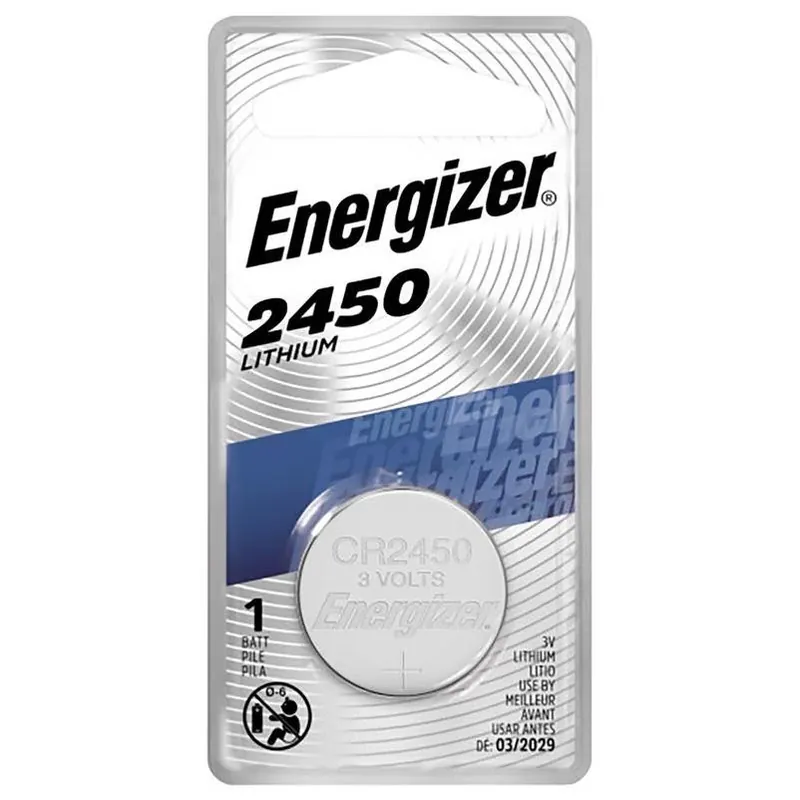 Energizer Lithium 2450 3 V Keyless Entry Battery 1 Pk