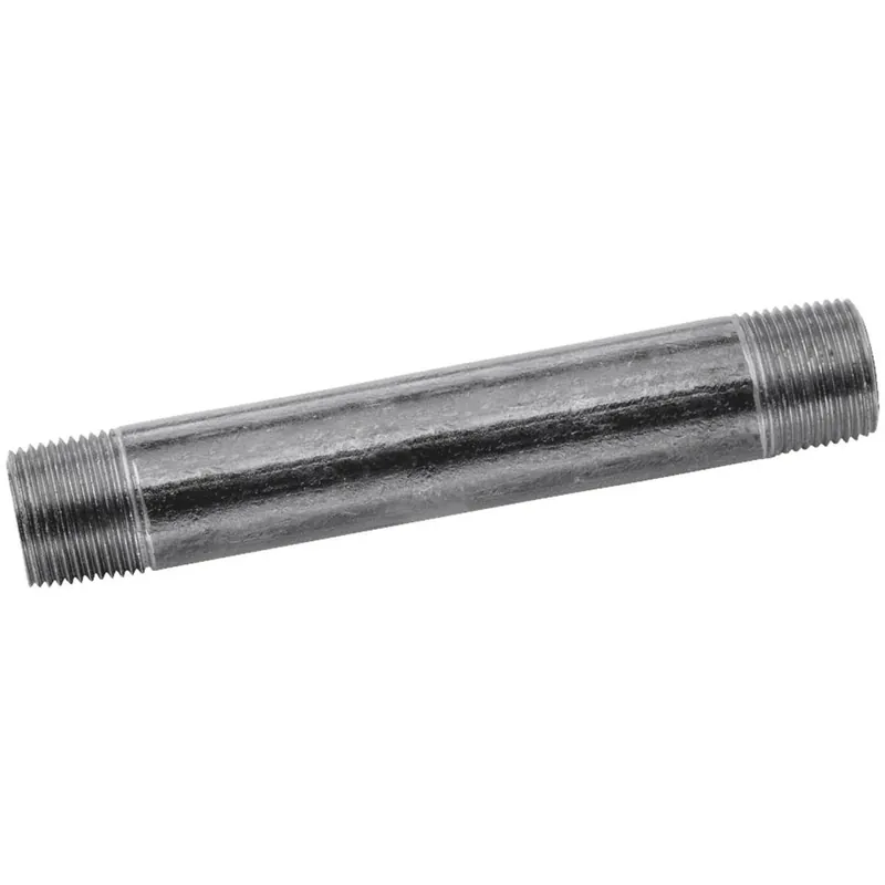 3/4 In. X 4 In. Schedule 40 Black Iron Nipple For Gas And Air Applications