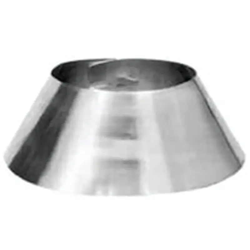 8 In. D 28 Ga. Stainless Steel Storm Collar