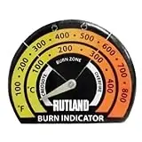 Stove Thermometer For Wood And Pellet Stoves - Accurate Temperature Gauge