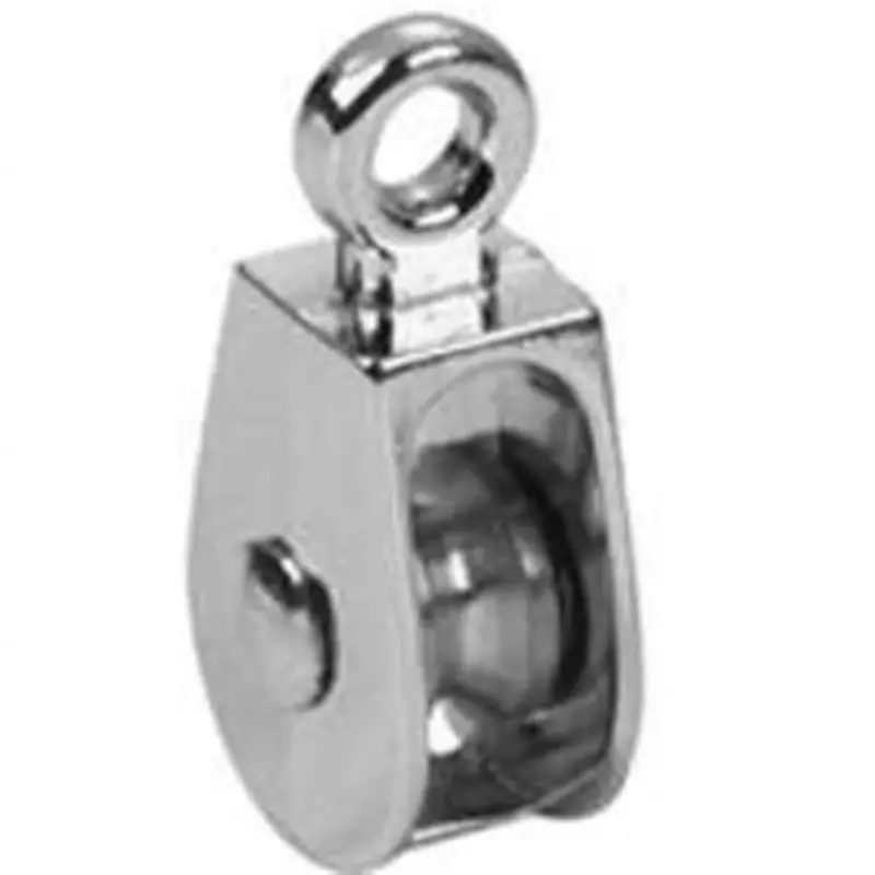 Rope Pulley, Single Rigid Eye, 1 In.