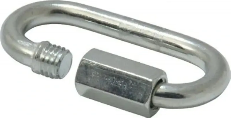 Quick Link, Zinc Finish, 1/2 In.
