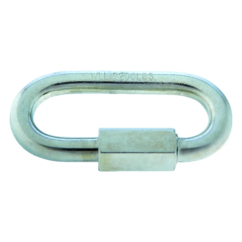Quick Link, Zinc Finish, 3/8 In.