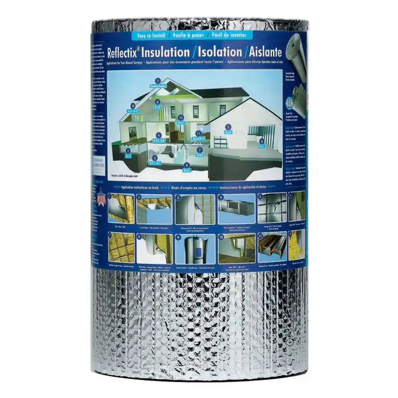 Reflectix 16 In. W X 25 Ft. L X 0.3125 In. R-3.7 To R 21 Reflective Radiant Barrier Insulation Roll