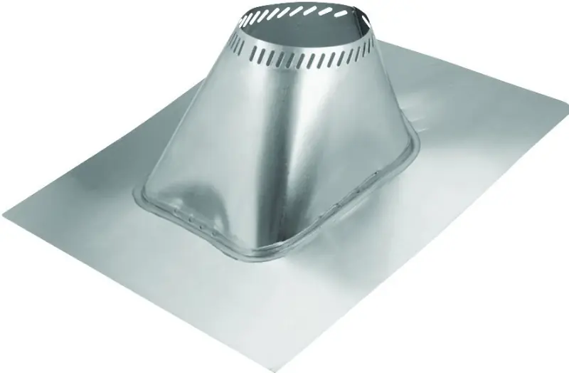 6 In. Aluminum Adjustable Roof Pipe Flashing For 6/12 To 12/12 Roof Pitch