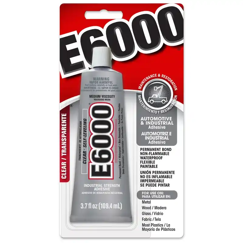 Industrial Adhesive, Clear, 3.7 Oz.