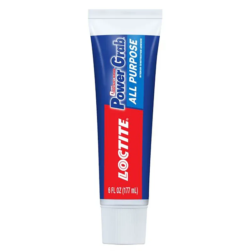 Power Grab Express Interior Construction Adhesive, White, 6 Oz. Tube