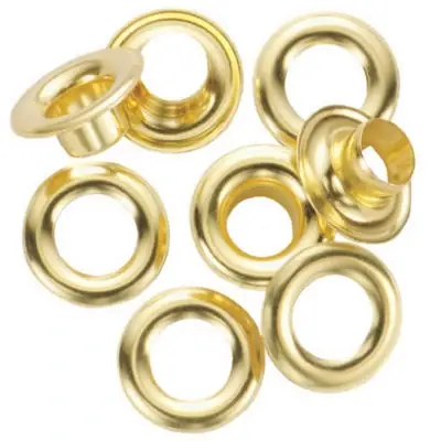 1/2 Inch Grommet Refill Kit With 24 Brass Grommets For Hand And Power Tools