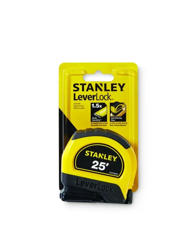 Leverlock High-vis Tape Measure, 25 Ft.