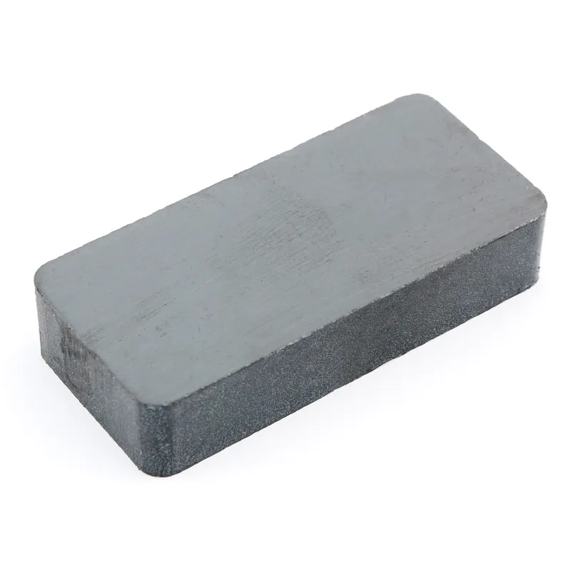 1.875 In. L X .875 In. W Black Block Magnets 3 Lb. Pull 2 Pc
