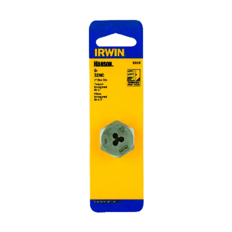 Hanson 6 X 32 Hexagon Machine Screw Die, National Coarse