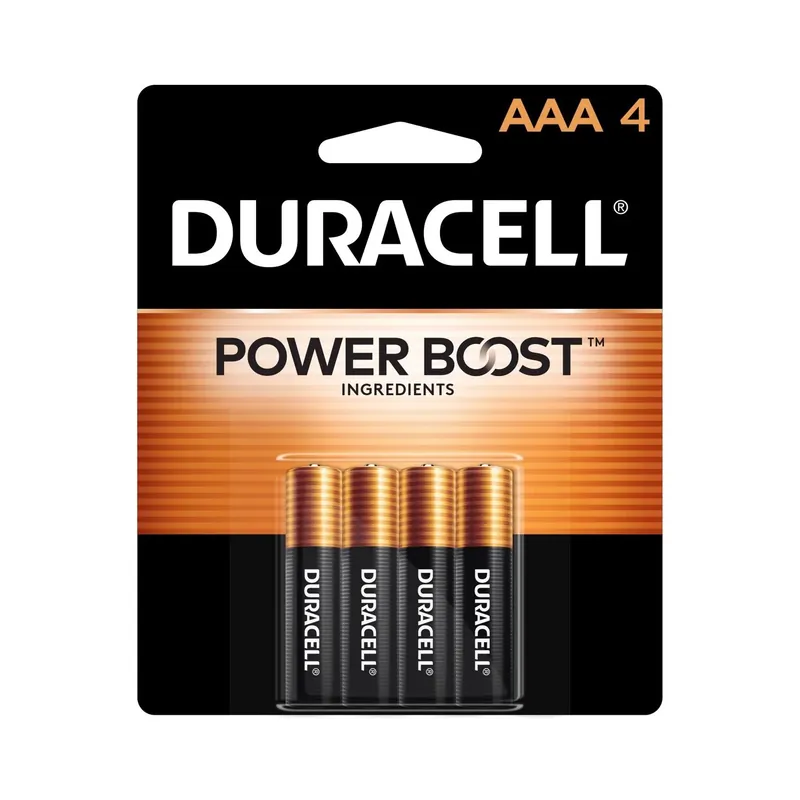 Coppertop Aaa Alkaline Batteries 4 Pk Carded