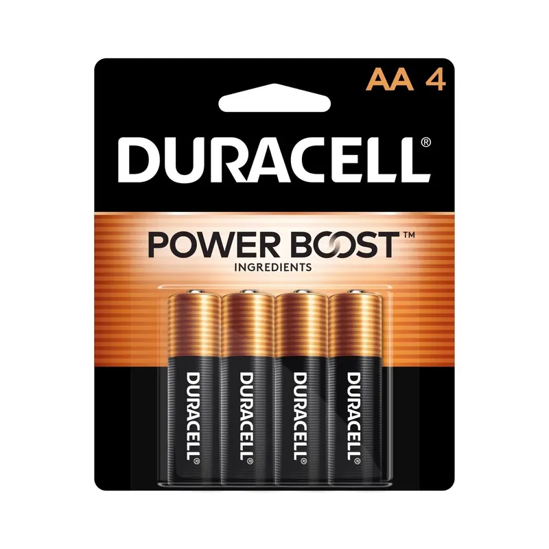 Coppertop Aa Alkaline Batteries 4 Pk Carded