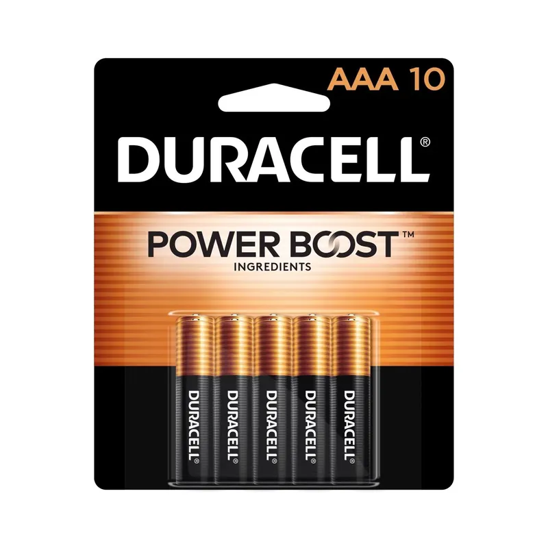 Coppertop Aaa Alkaline Batteries 10 Pk Carded
