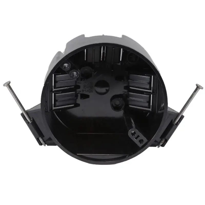 Ez20cn 20 Cubic Inch Round Polycarbonate Ceiling Box - Black