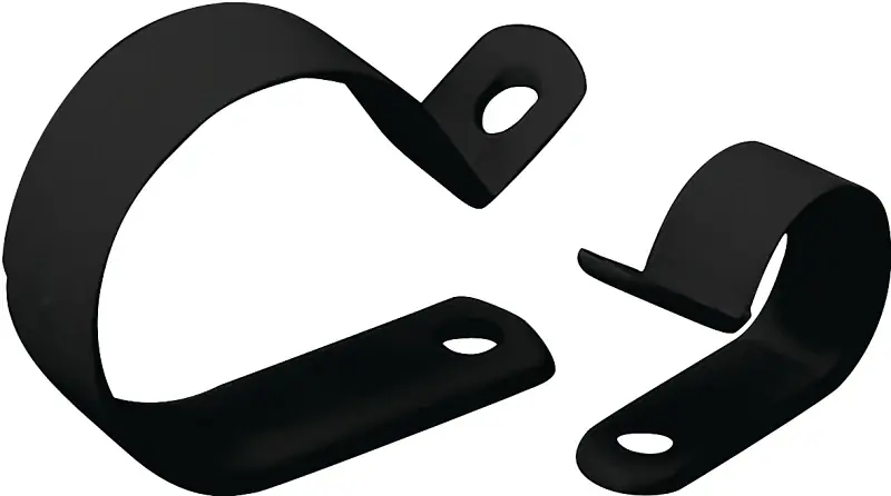 1/4 In. D Plastic Cable Clamp 18 Pk