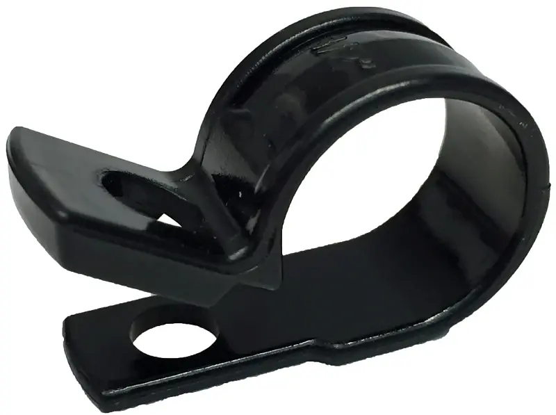 1/2 In. D Plastic Cable Clamp 12 Pk