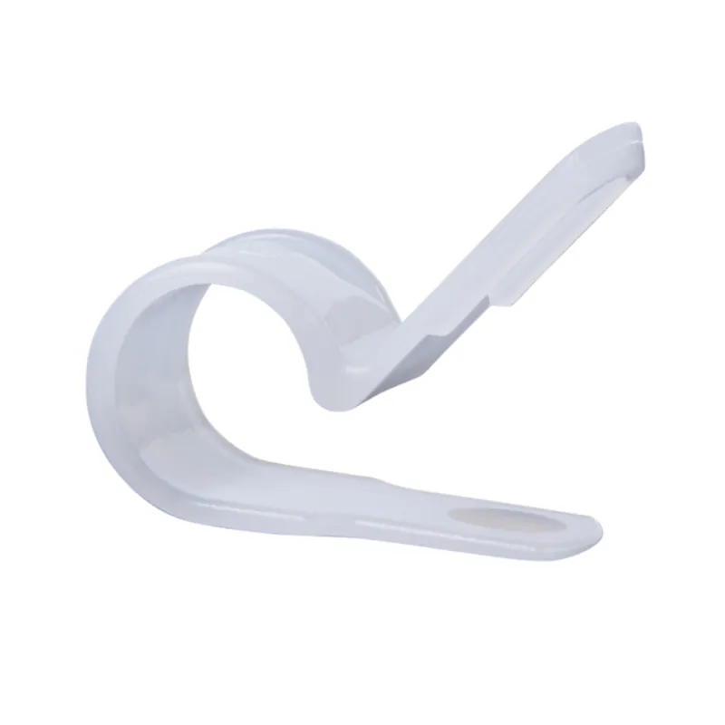 1/4 In. D Plastic Cable Clamp 18 Pk