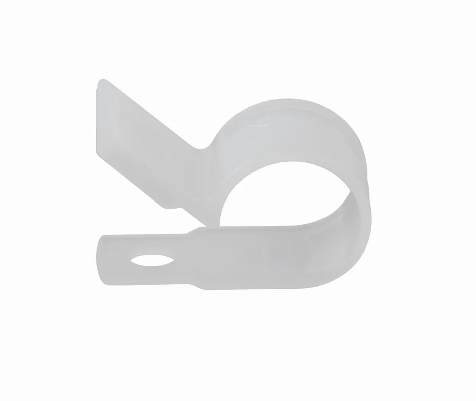 3/8 In. D Plastic Cable Clamp 15 Pk
