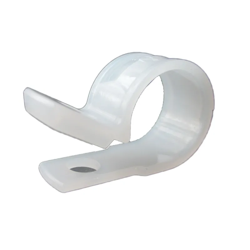 1/2 In. D Plastic Cable Clamp 12 Pk