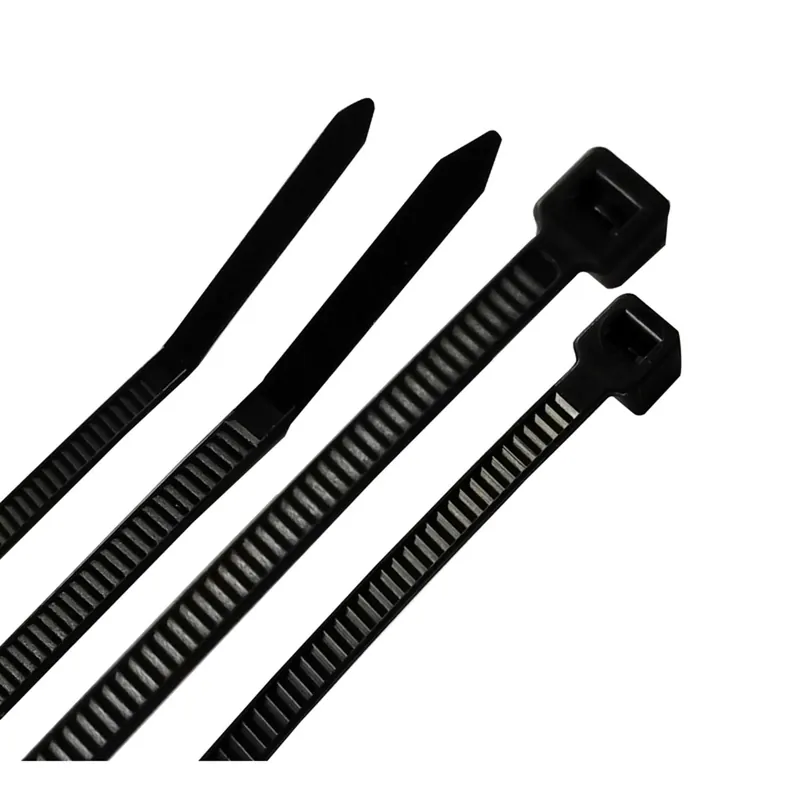 4 And 8 In. L Black Cable Tie 200 Pk