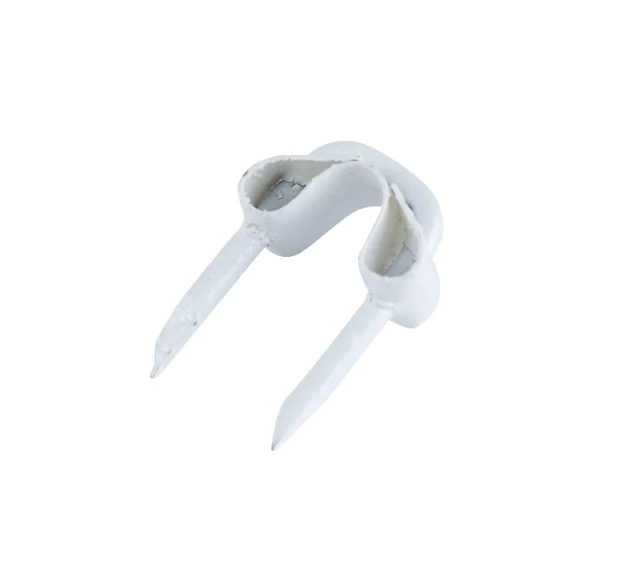 1/8 In. W Steel Insulated Cable Staple 40 Pk