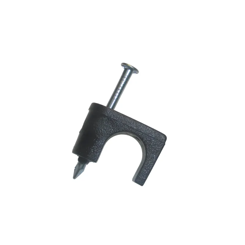 1/4 In. W Plastic Insulated Coaxial Staple 25 Pk