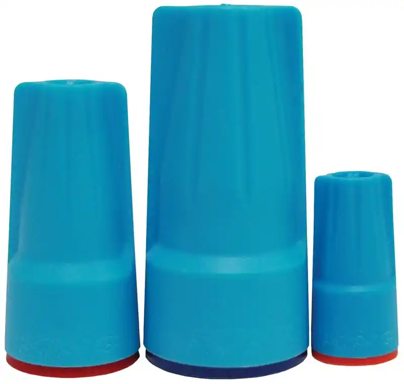 Dryconn Copper Wire Waterproof Wire Connector Aqua/red 5 Pk