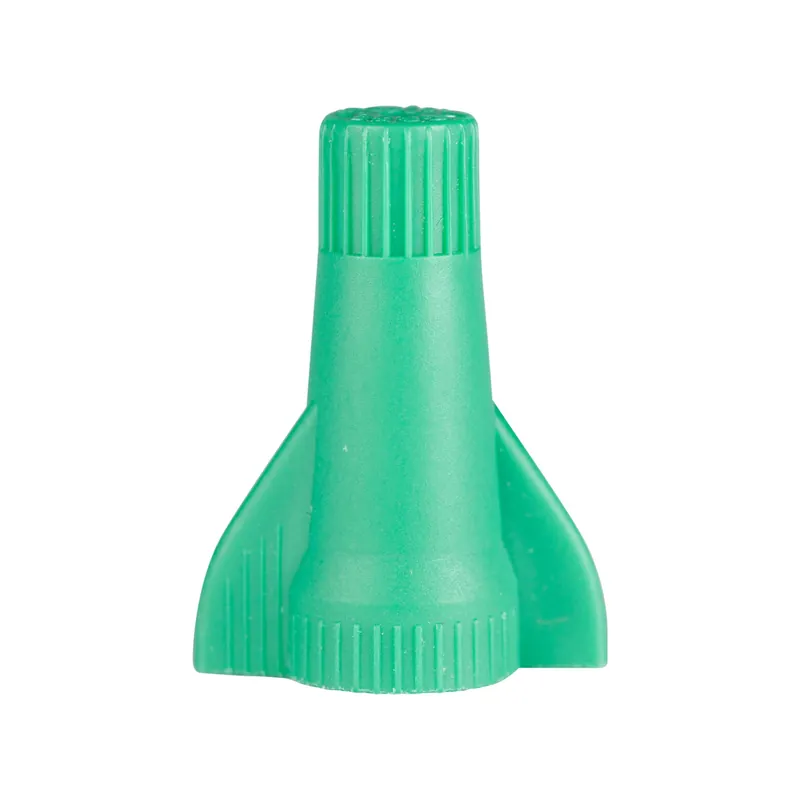 Greengard 14-10 Ga. Copper Wire Grounding Wire Connector Green 25 Pk