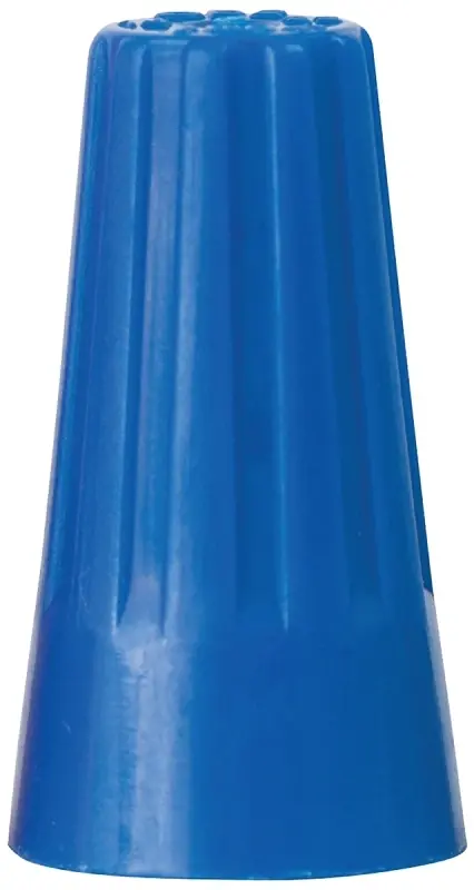 Wiregard 22-16 Ga. Copper Wire Wire Connector Blue 25 Pk