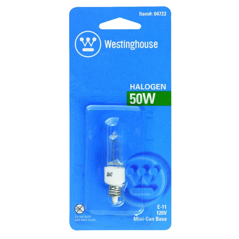 50 W T4 Specialty Halogen Bulb 600 Lm Bright White 1 Pk