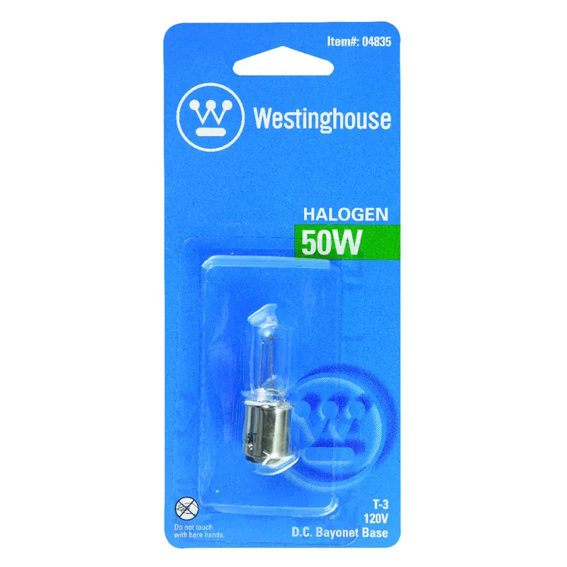 50 W T3 Specialty Halogen Bulb 600 Lm Bright White 1 Pk