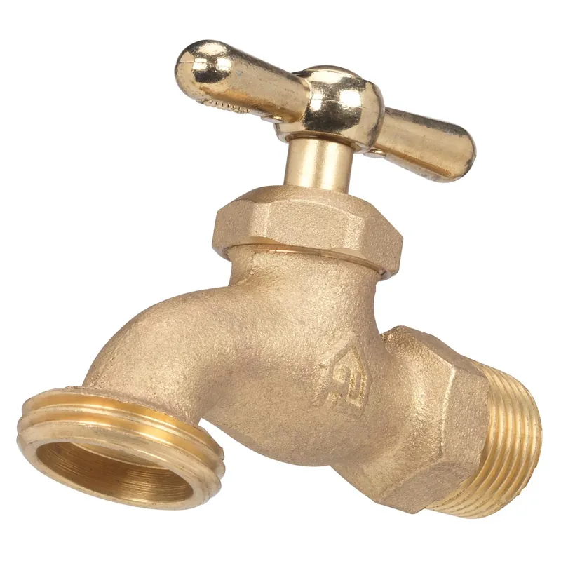 3/4 In. Mip X 3/4 In. Mht Brass Hose Bibb - Model Vhbstdf4