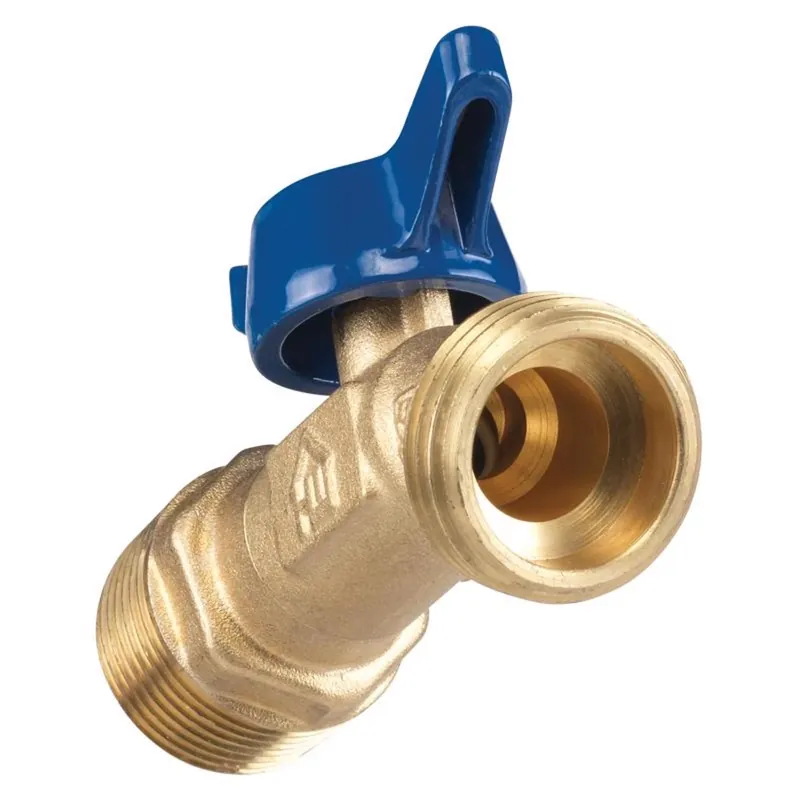 3/4 In. Mip X 3/4 In. Mht Brass No-kink Hose Bibb