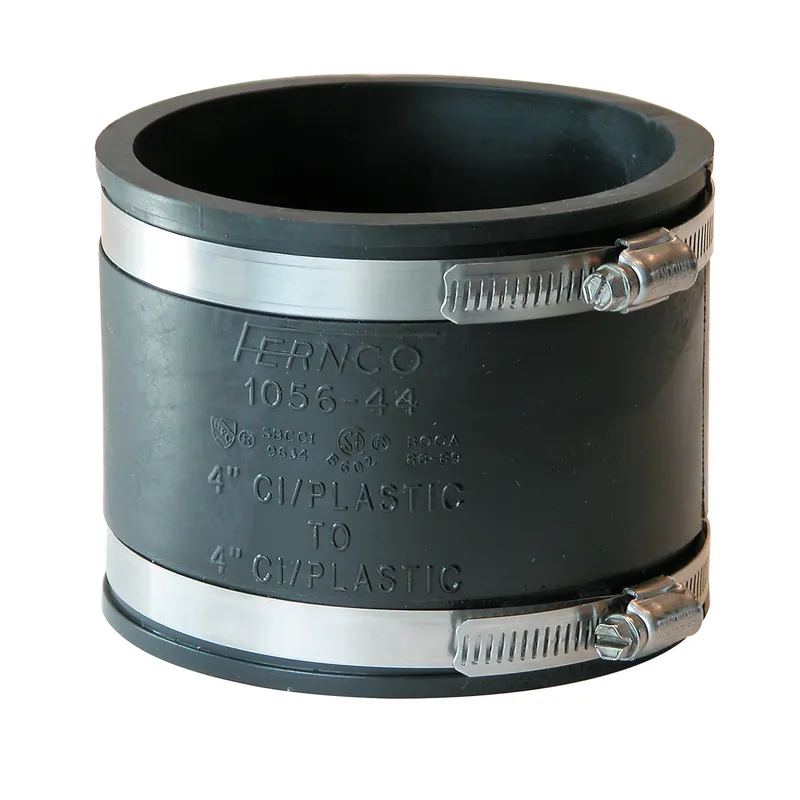 Schedule 40 4 In. Hub X 4 In. D Hub Pvc Flexible Coupling 1 Pk