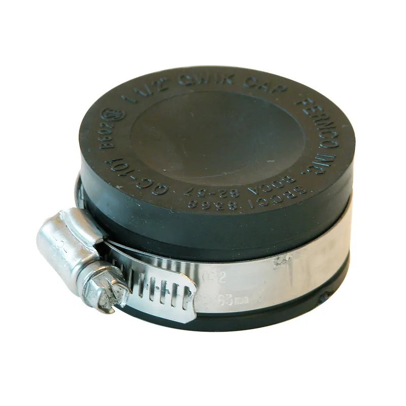 Schedule 40 1-1/2 In. Hub Pvc 1-1/2 In. Drain Cap 1 Pk