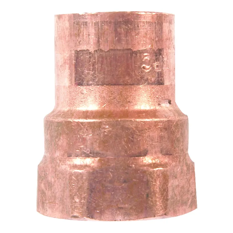 1/2 In. Copper X 1/2 In. D Fpt Copper Pipe Adapter 1 Pk