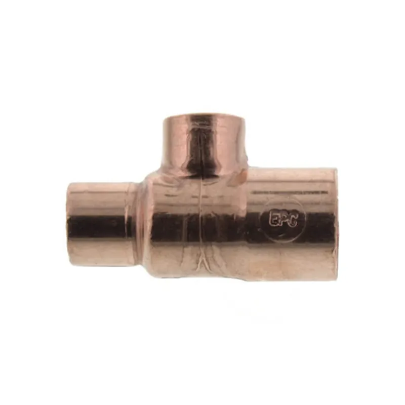 3/4 In. Copper X 1/2 In. D Sweat Copper Tee 1 Pk