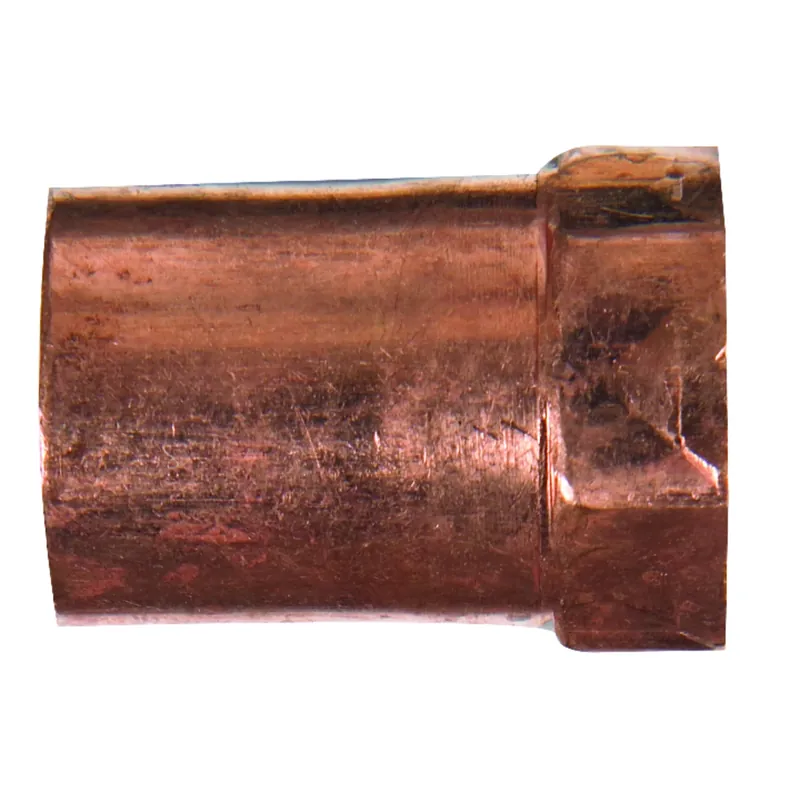 3/4 In. Copper X 1/2 In. D Fip Copper Pipe Adapter 1 Pk
