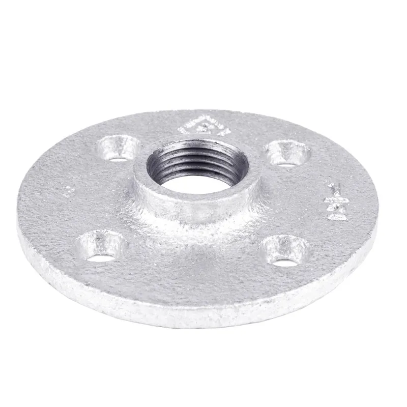 1/2 In. Galvanized Pipe Flange