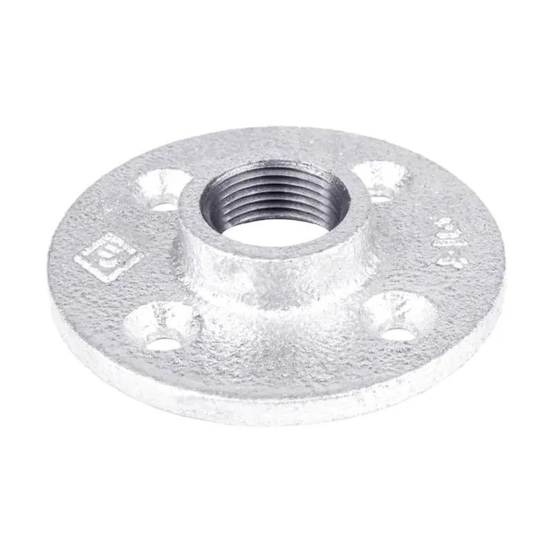 Stz Industries 3/4 In. Fip Each Galvanized Malleable Iron Floor Flange