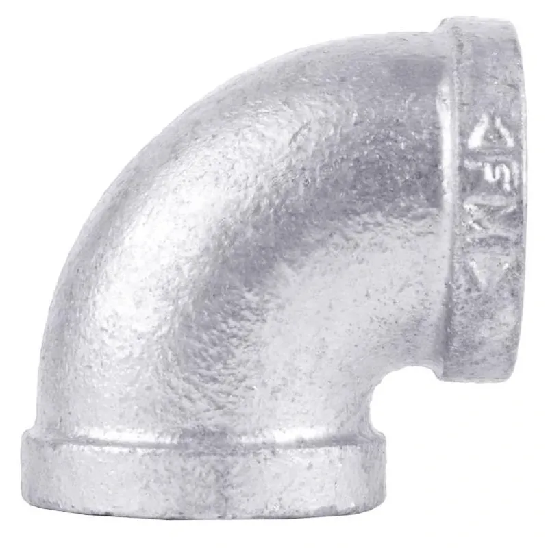 Stz Industries 1-1/2 In. Fip Each X 1-1/2 In. D Fip Galvanized Malleable Iron 90 Degree Elbow