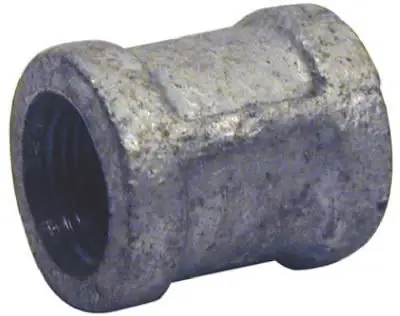 Stz Industries 1 In. Fip Each X 1 In. D Fip Galvanized Malleable Iron Coupling