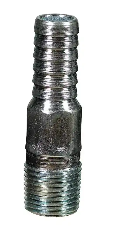 1/2 In. Barb X 1/2 In. D Mpt Galvanized Steel Adapter - Durable And Reliable