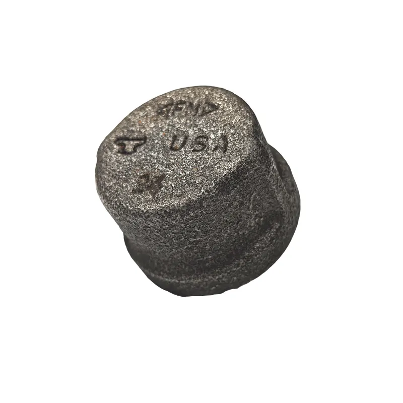 Black Pipe Cap, 3/4 In.