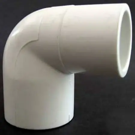 035546 90 Degree Pvc Pipe Street Elbow, 1 Inch, Spigot X Socket, Schedule 40