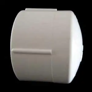 035425 1 Inch Female Threaded Cap, Schedule 40 Pvc, White
