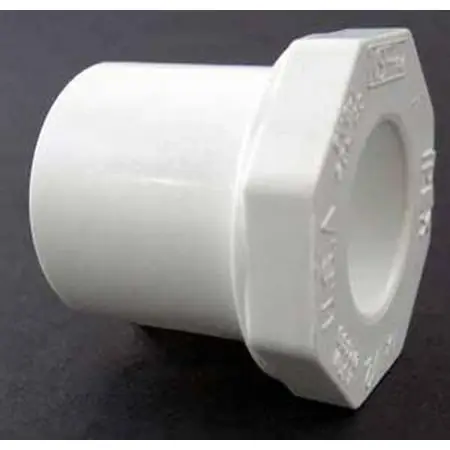 Reducing 2 Inch X 1-1/4 Inch Schedule 40 Pvc Bushing